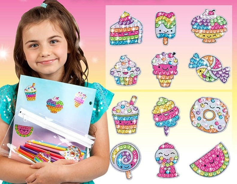 5D Diamond Painting Kit for Kids – Stickers