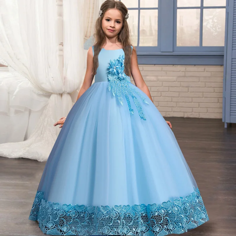 Vestido Formal Infantil Dama de Honra e Baile