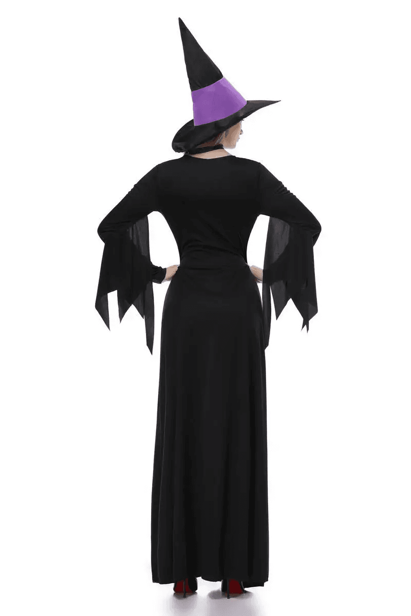 Adult Purple Witch Halloween Costume