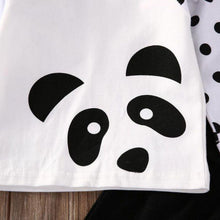 Carregar imagem no visualizador da galeria, Conjunto Panda 3 Peças - Tamanhos de 0 a 2 anos
