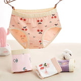 Set of 4 Kids Panties 100% Cotton -