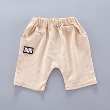 Carregar imagem no visualizador da galeria, Conjunto Camisa Colar Mandarim Folhas - Tamanhos de 0 a 4 anos
