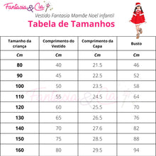 Carregar imagem no visualizador da galeria, Fantasia Infantil Mamãe Noel Menina +  Acessórios
