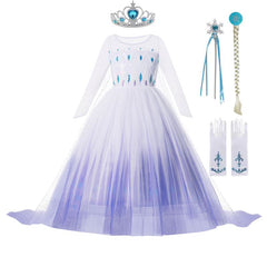 Vestido Fantasia Infantil Frozen 2 Com Acessórios