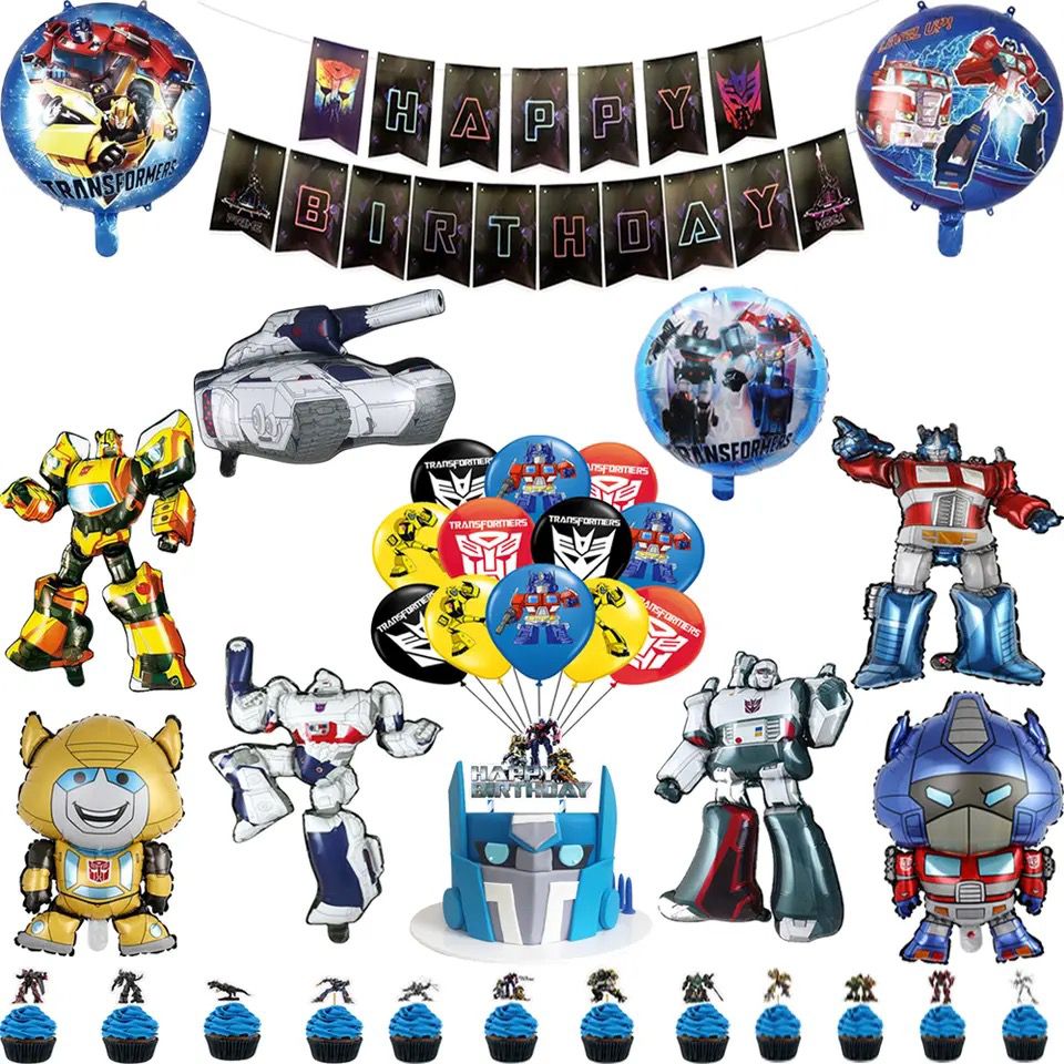 Transformers Birthday Party Kit
