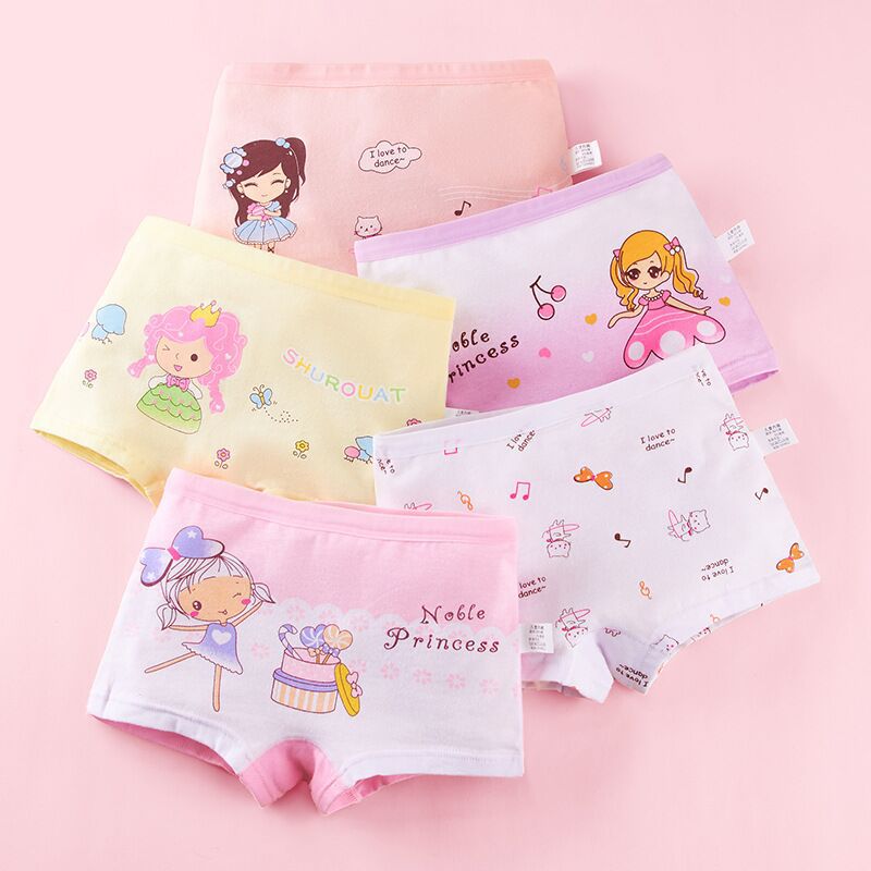 Kit with 4 or 5 Kids Panties -