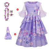 Costume Dress Isabela Madrigal Encanto + Accessories