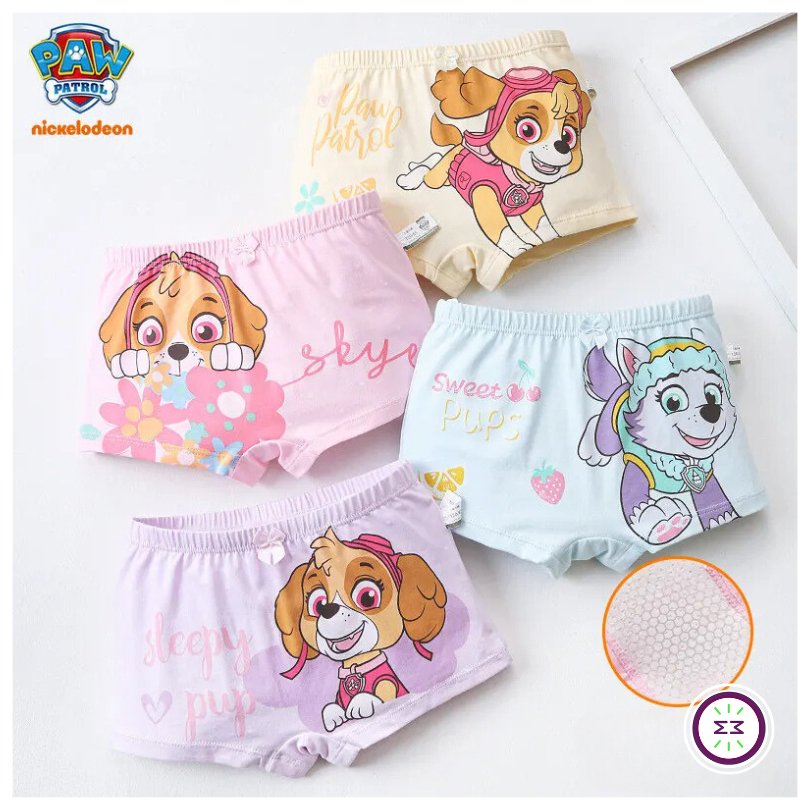 Set of 4 Paw Patrol Kids Panties -