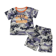 Carregar imagem no visualizador da galeria, Conjunto Boy Militar Camuflado - Tamanhos de 6 meses a 5 anos
