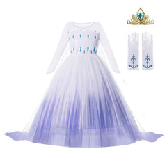 Vestido Fantasia Infantil Frozen 2