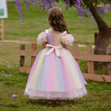 Carregar imagem no visualizador da galeria, Vestido Colorido Infantil para Aniversário e Festas
