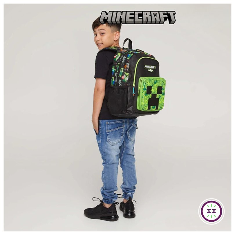 Mochila Escolar MineCraft