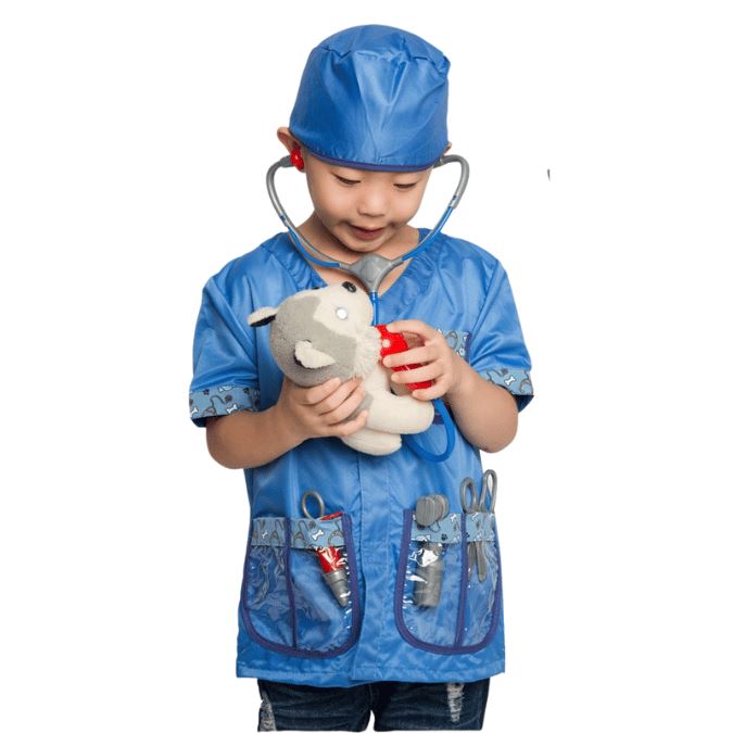 Kids Veterinarian Costume + Accessories / Unisex