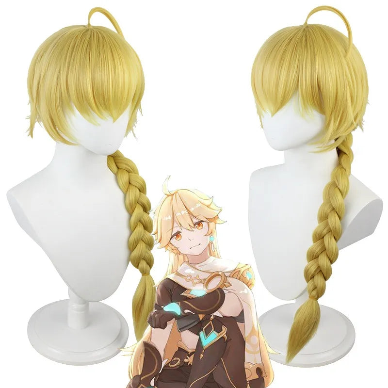 Aether Cosplay Wig – Genshin Impact