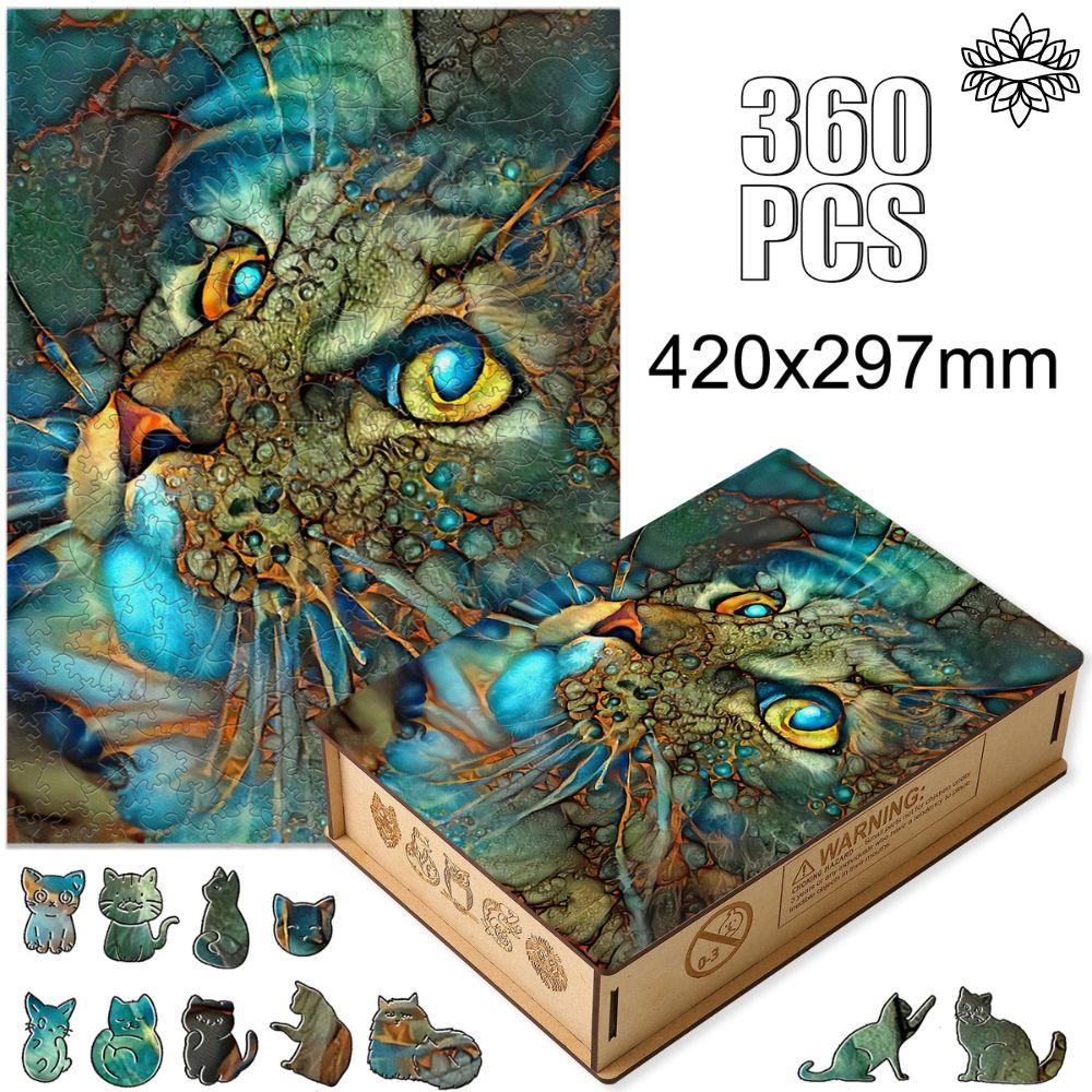3D Wooden Jigsaw Puzzle – 360 Pieces
