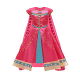 Jasmine Pink Princess Costume Dress with Cape