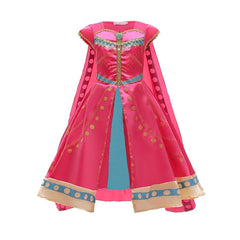 Vestido Fantasia Jasmine Luxo - Aladdin