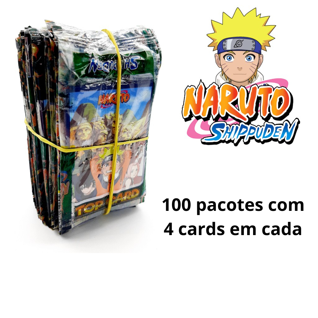 50 Packs of Naruto Cards – 200 Cards