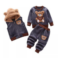Carregar imagem no visualizador da galeria, Conjunto de Roupa Infantil Urso

