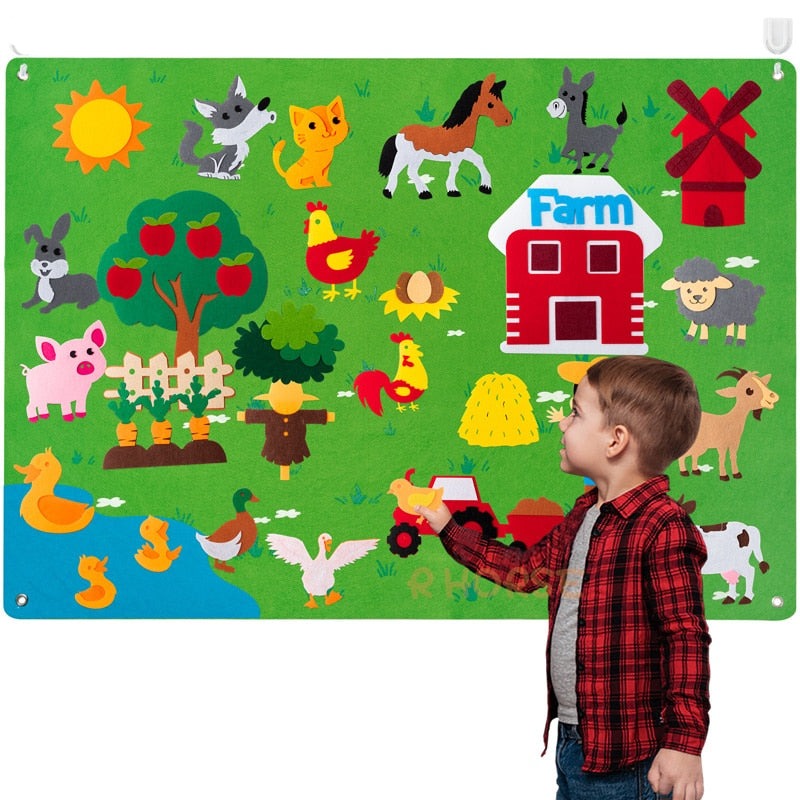 Montessori Creative Mural – Creativity and Imagination