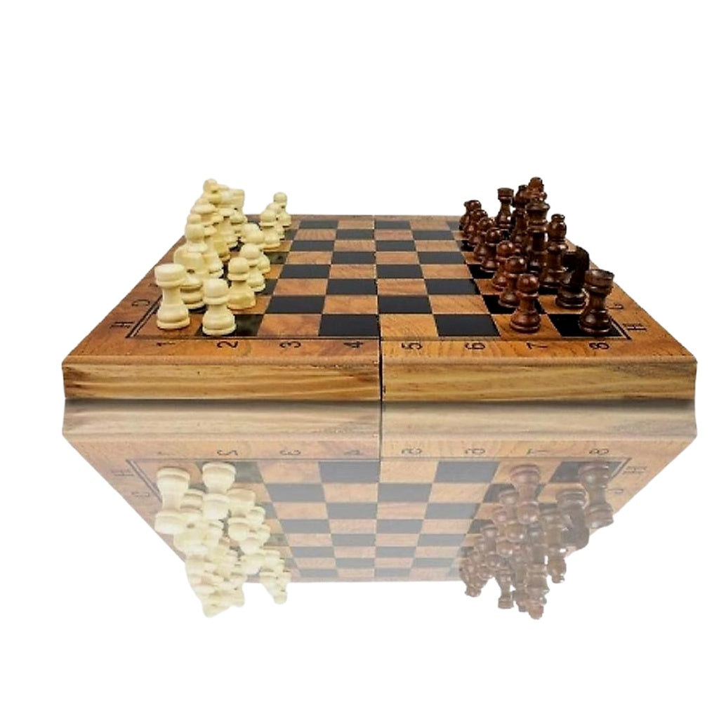 Folding Wooden Chess Board