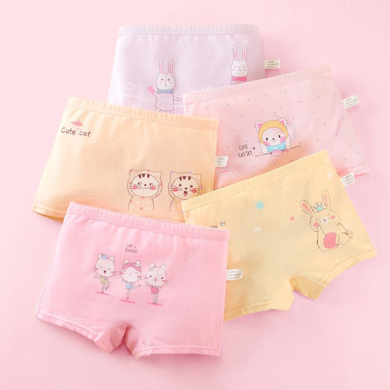 Kit with 4 or 5 Kids Panties -