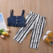Carregar imagem no visualizador da galeria, Conjunto Listras Elegance - Tamanho 6 meses a 5 anos
