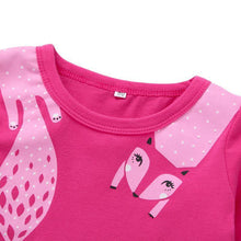 Carregar imagem no visualizador da galeria, Vestido Raposinha Cute - Tamanhos de 6 meses a 4 anos
