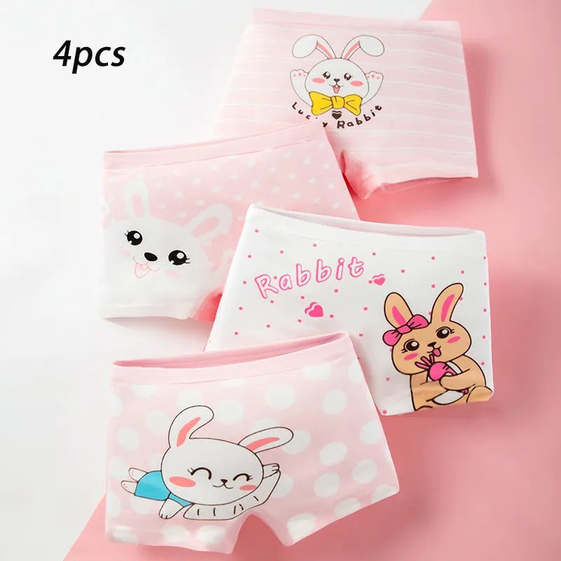 Set of 4 Boxer Briefs 100% Cotton