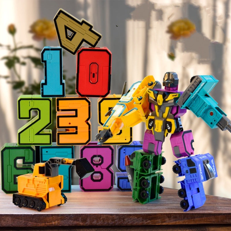 Super Transformers – Numbers, vehicles and the Super Robot