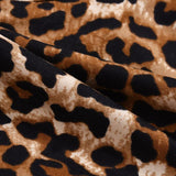 Leopard Print Dress with Tulle Skirt