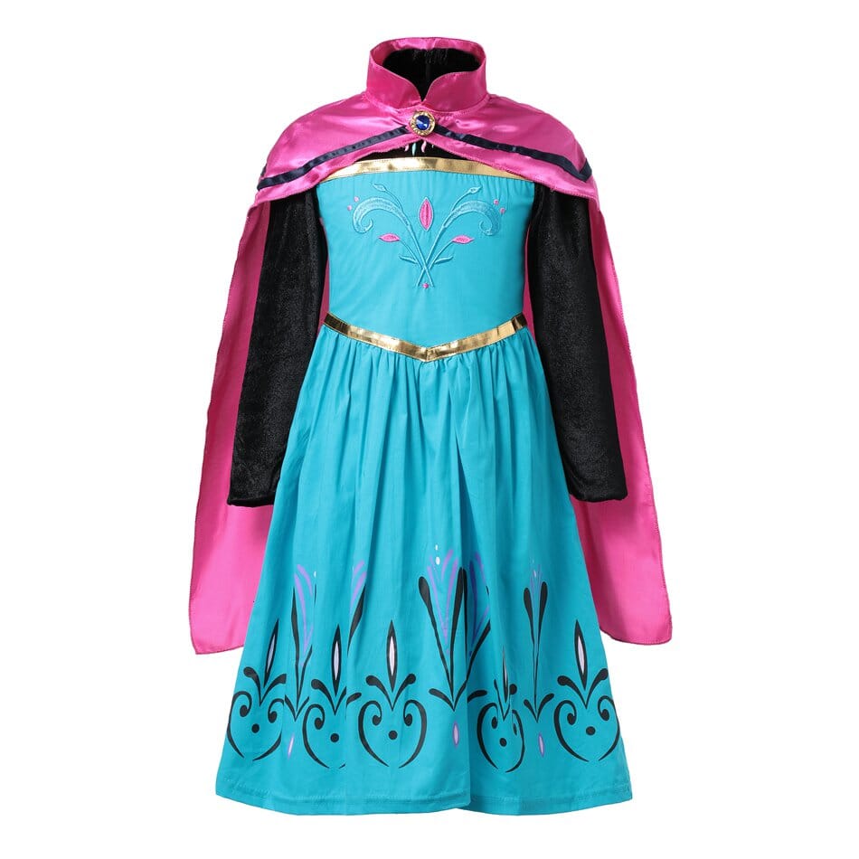 Vestido Fantasia Infantil Princesa Anna I - Frozen