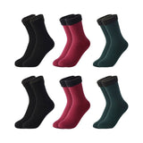 Kit with 6 Pairs of Women's Thermal Socks