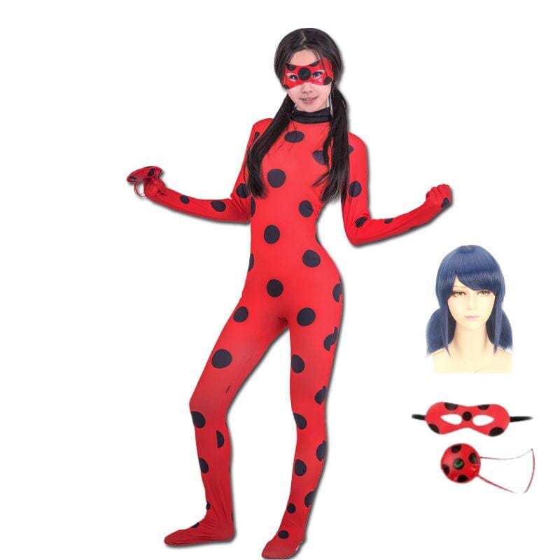 Fantasia Miraculous Lady Bug - Adulto Cosplay