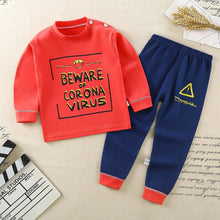 Carregar imagem no visualizador da galeria, Pijama Infantil Manga Longa Meia Estação - Tamanho 12 Meses a 8 Anos

