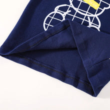 Carregar imagem no visualizador da galeria, Pijama Infantil Navy Bear (2pcs) Outono Inverno Azul Marinho
