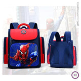 Superhero School Backpack – Spider-Man or Captain America
