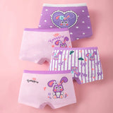 Set of 4 Princess Boxer Briefs for Kids, Sizes 1-12 Years