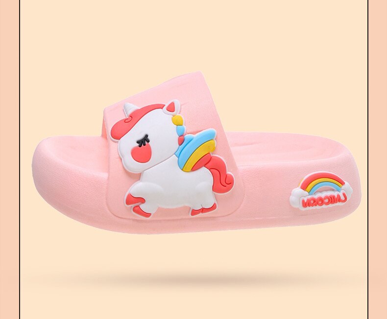 Unicorn Cloud Flip-Flops for Kids