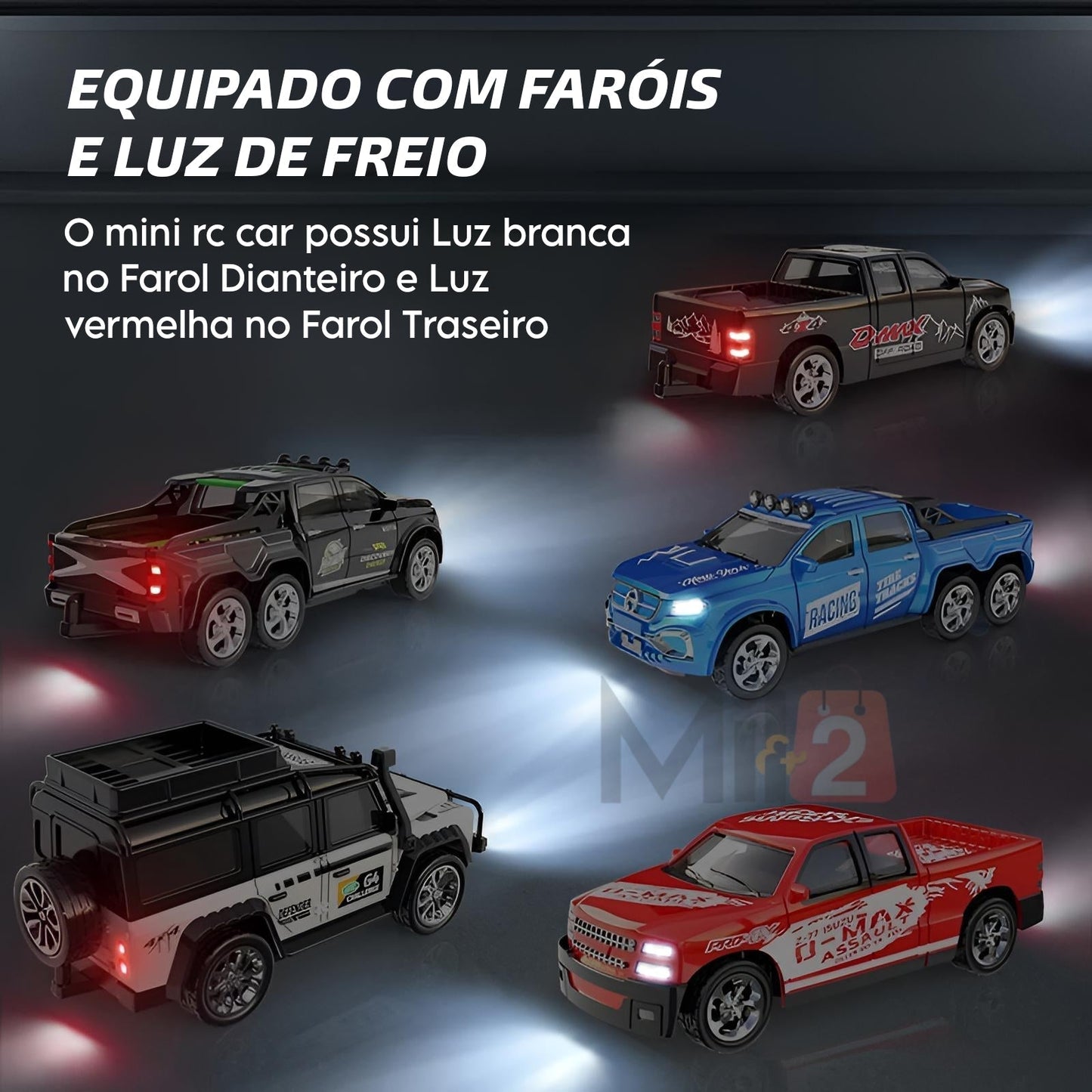 Mini RC Remote Control Car + Free Trailer