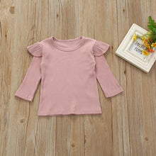 Carregar imagem no visualizador da galeria, Conjunto Girl Calça com Suspensório  - Tamanhos de 1 a 4 anos
