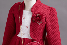 Carregar imagem no visualizador da galeria, Conjunto Infantil de Princesa Flor e Pérolas
