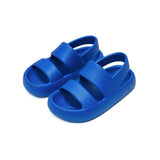 Kids sandal with non-slip EVA straps.