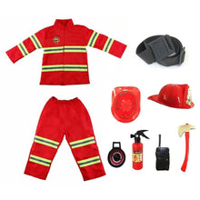 Upload image to gallery viewer, Firefighter Uniform Costume + Accessories
