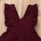 Fashionable V-neck dress