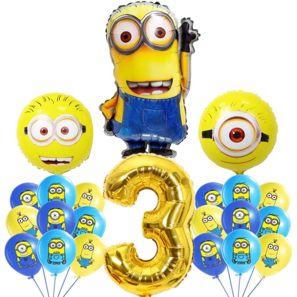 Minions Birthday Party Balloon Kit