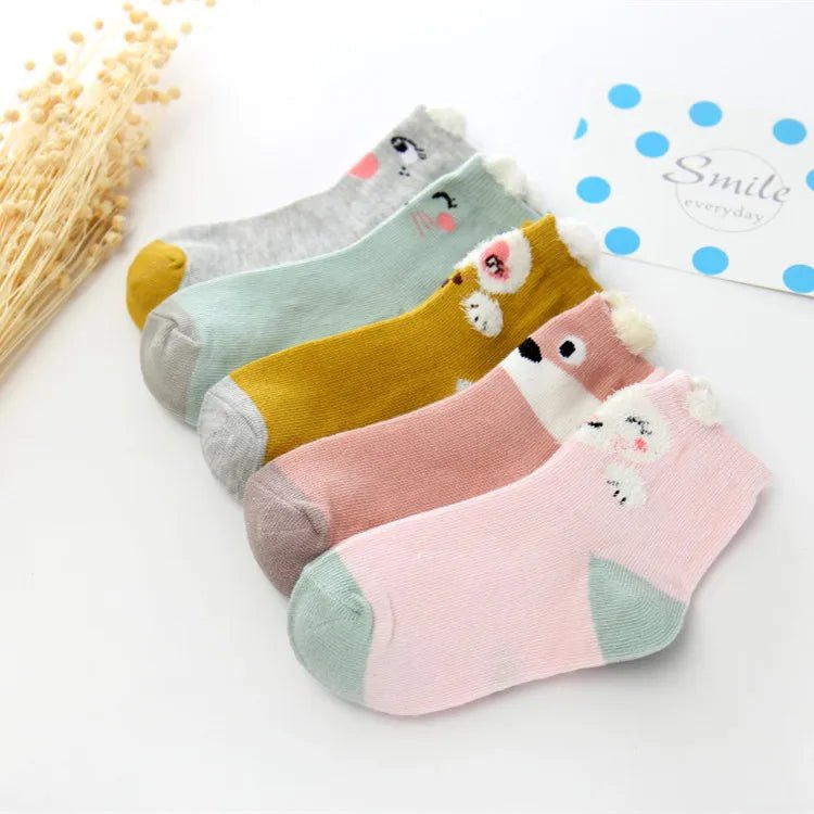 5 Pairs of Fox Socks 🦊