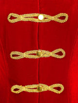 Women's Ringmaster Circus Jacket with Long Sleeves
