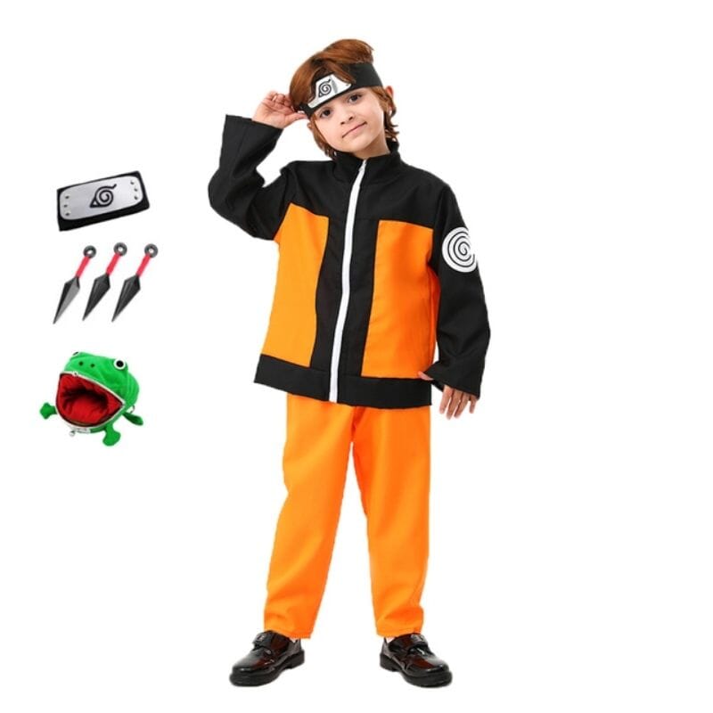 Classic Naruto Costume – Child – Full Set