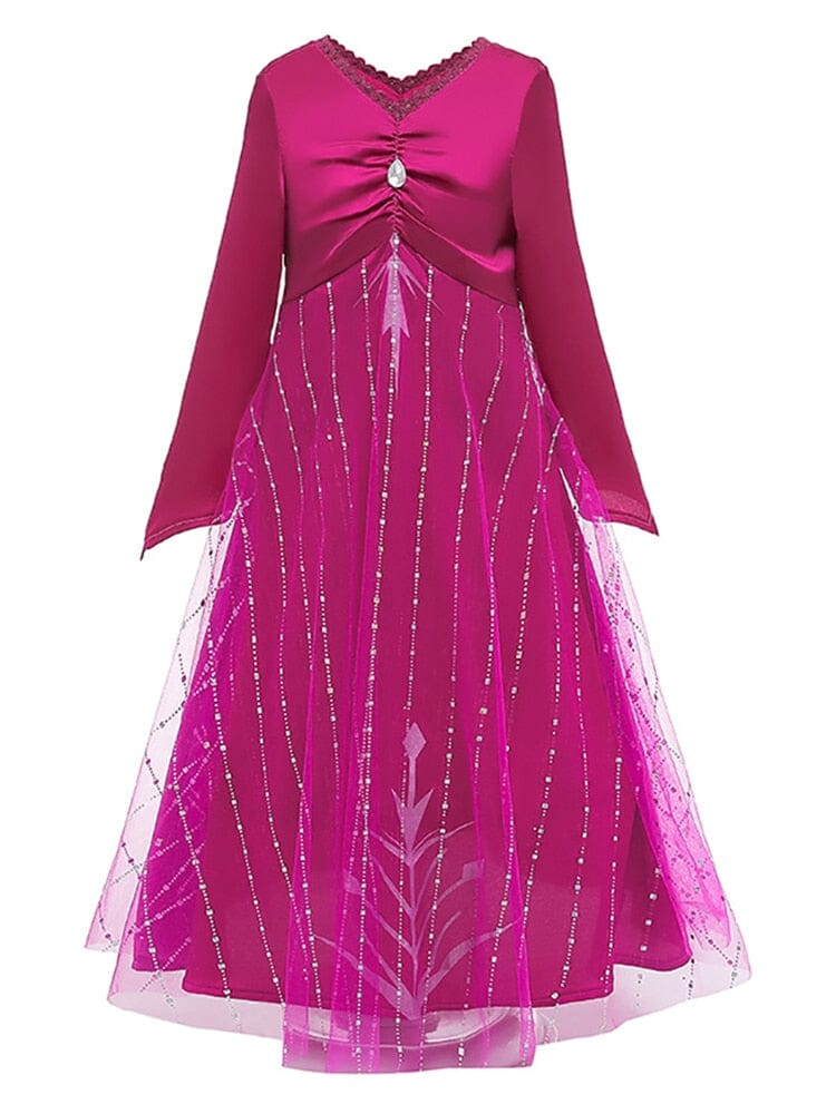 Pink Ice Queen Costume Dress – Frozen 2